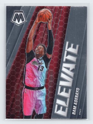 2020-21 Panini Mosaic: Elevate #17 Bam Adebayo