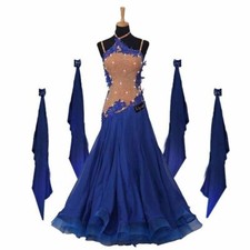 Ballroom Dance Dress Skirt Competition Dress Costumes Performing Dress