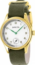 NEW INVICTA WATCH Vintage 37072 33mm VD78 Quartz 3 Year Warranty  NO BOX