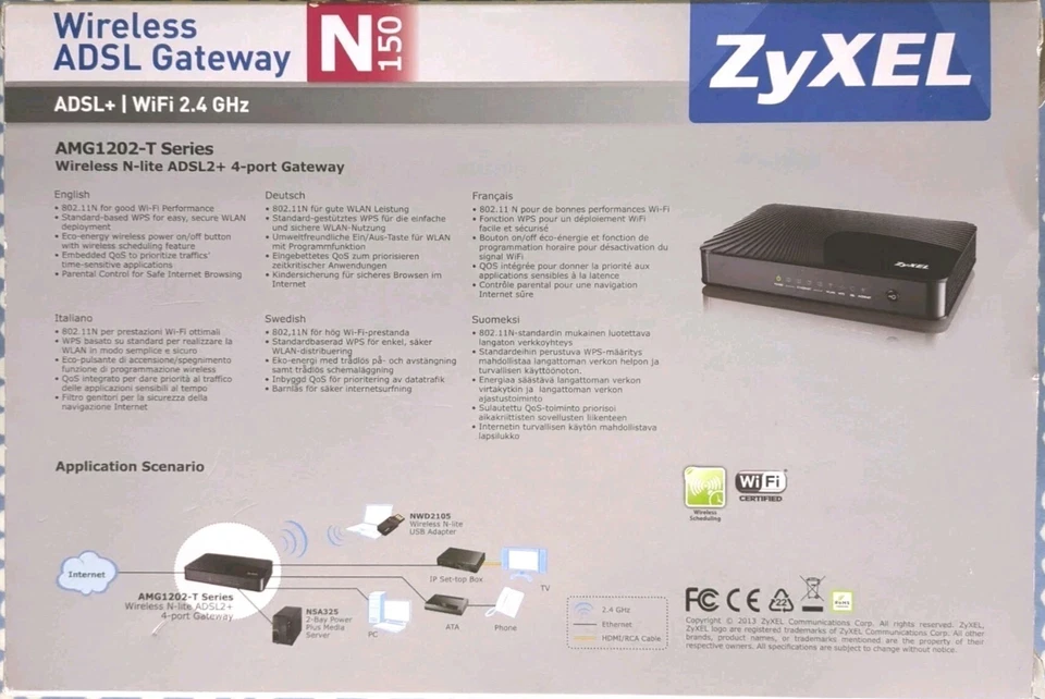 ZyXZeL AMG1202-T10B Router - Image 3 of 3