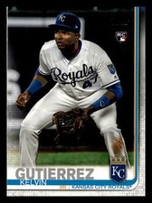 2019 Topps Update Kelvin Gutierrez RC Rookie #US116 Kansas City Royals Mint