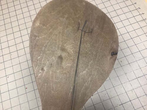 Antique ** Fli - Back Paddle w ball ** high point, NC - early - Picture 4 of 5