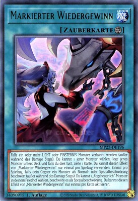 Yu Gi Oh! Markierter Wiedergewinn Mp23-DE196   Rare