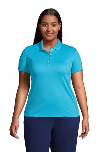 POLO SHIRT- BRILLIANT TURQUOISE 1X | eBay