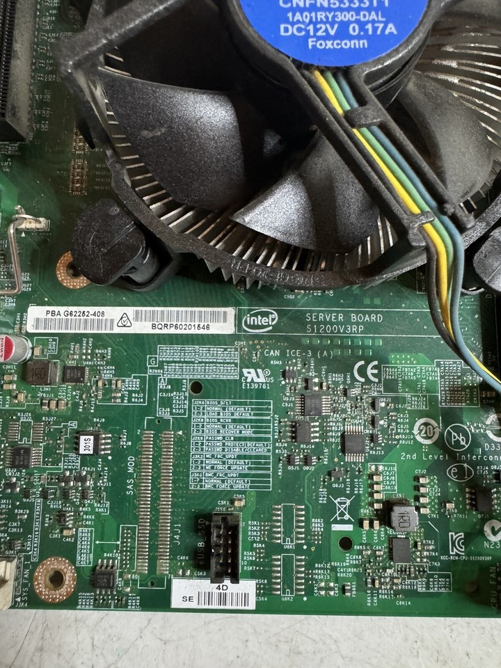 Intel S1200V3RP Motherboard Socket LGA1150 DDR3 MicroATX w/IO SHIELD ...