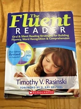 The Fluent Reader (2nd Edition) w/DVD Timothy V. Rasinski Paperback ACCEPTABLE