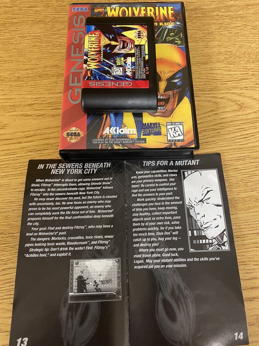 MDメガドライブ genesis 海外正規版 wolverine MDメガドライブ genesis 海外正規版 wolverine Yahoo