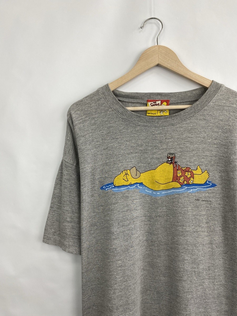 🇺🇸 Vintage 90s The Simpsons Matt Groening t-shirt rare retro