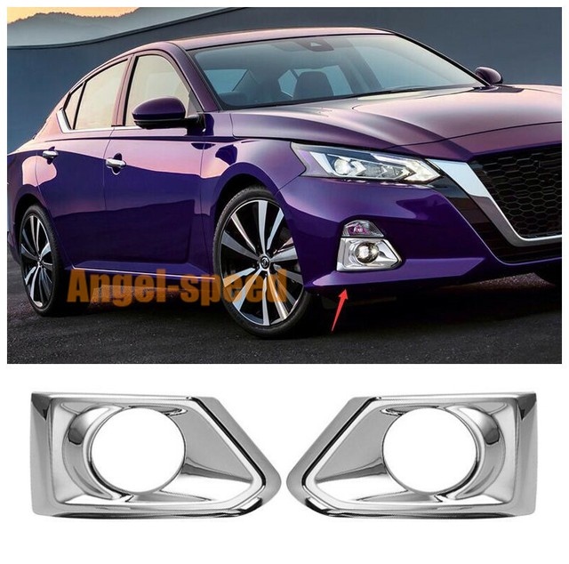 NEW For Nissan Altima 2019 2020 Front fog light cover trim 2PCS eBay