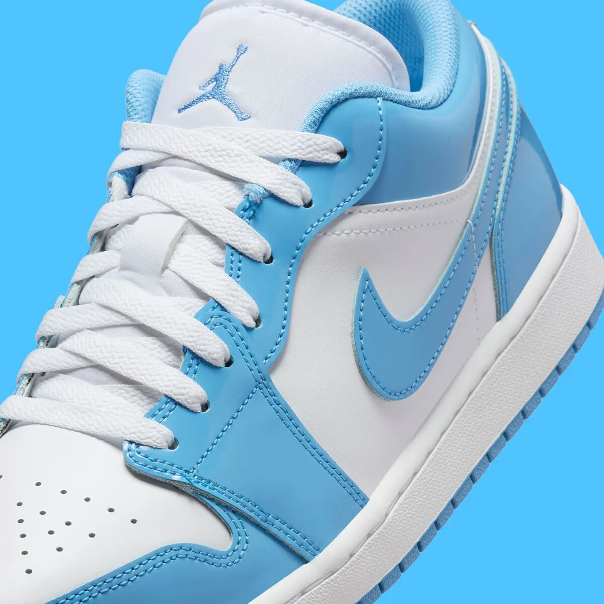 NIKE Air Jordan 1 Low SE White/Legend Blue FZ2138-114 MEN'S