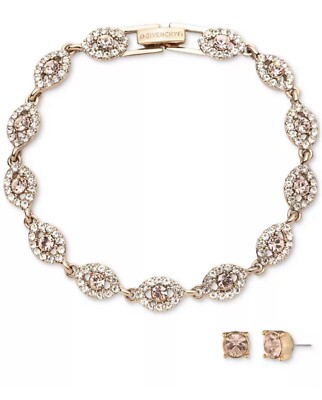 Rare GIVENCHY Flex Eye Bracelet/Earring Set 👁️ 💎- 7.25