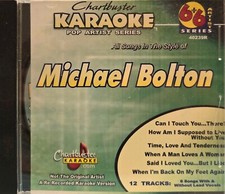 40239R MICHAEL BOLTON HITS  CHARTBUSTER KARAOKE CDG LOT VA