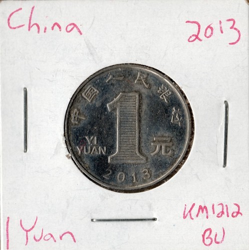 Moneta Cina 1 Yuan 2013 KM1212 - Foto 1 di 2