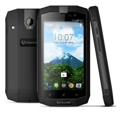 Crosscall TREKKER-X1 * Smartphone 5-Zoll-HD-Display Wasserdicht/Widerstandsfähig
