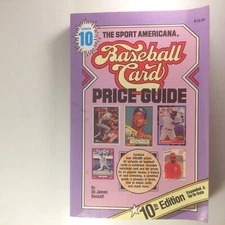 Beckett Sport Americana Baseball Card Price Guide 10th Edition