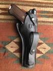 Black Leather Holster w/ Mag Pouch for 6" w US Fits Ruger Mk I II III IV 2 3 4 — photo 1