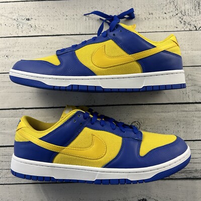 New Nike By You Dunk Low FN0569-900 Men's Size 12.5 Shoes Blue