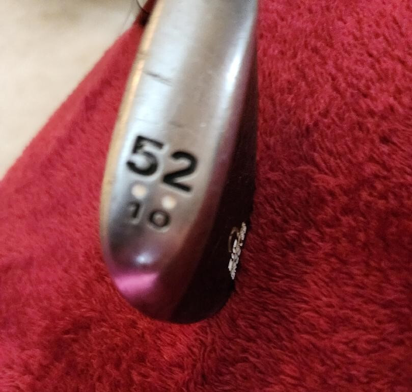 CLEVELAND CG15 ZIP GROOVES GAP WEDGE 52*10 eBay