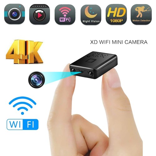 Cámara pequeña HD 1080P remota portátil cámara IP cámara con visión nocturna 32 GB - Imagen 2 de 20