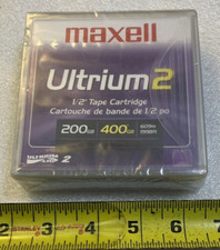 NEW Maxell Ultrium 2 LTO Tape 200GB 400GB