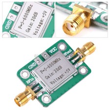 5-6000MHZ RF Broadband Signal Amplifier Power Amplifier Gain 20dB VFH UHF SHF-