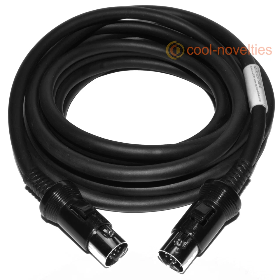 NEU 13-PIN MIDI ROLAND GITARRE SYNTH INTERFACE KABEL GKC GR-33 VG - 3 METER UK - Bild 2 von 3