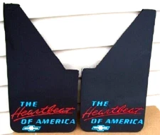 Pr Chevy  Heartbeat Truck / Car Mud Flaps / Splash Guards 8 X 15 NEW X
