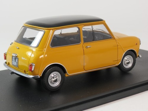 Mitica Innocenti Mini Cooper MK1 giallo ocra black 1966 1/18 MITICA205001-D - Foto 3 di 4