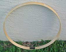 PEARL 22" BASS DRUM HOOP in NATURAL LACQUER for YOUR DRUM SET LOT K787