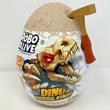 ZURU Robo Alive Dino Fossil Find Surprise Robotic Dinosaur Egg Toy New