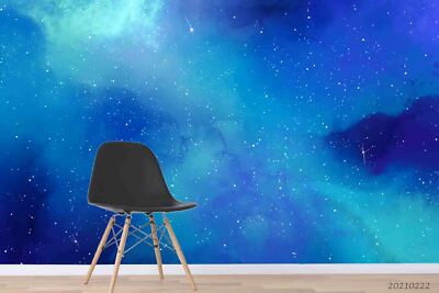 3D Blue White Dot Texture Self-adhesive Removable Wallpaper Murals Wall 904