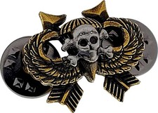 Mini Skull SF Jump Wing Airborne US Army Parachute Military Insignia Pin