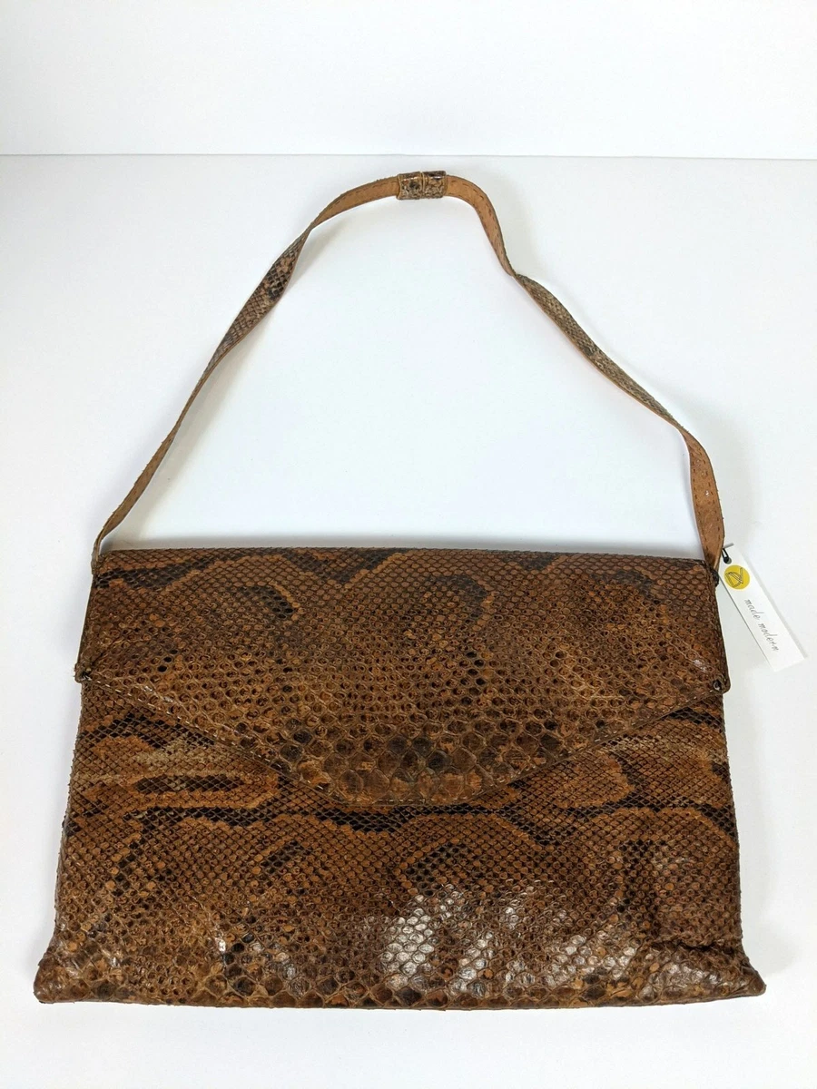 Vintage Snakeskin Purse