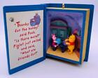 1998 A Visit From Piglet Hallmark Ornament Winnie The Pooh #1 in Series