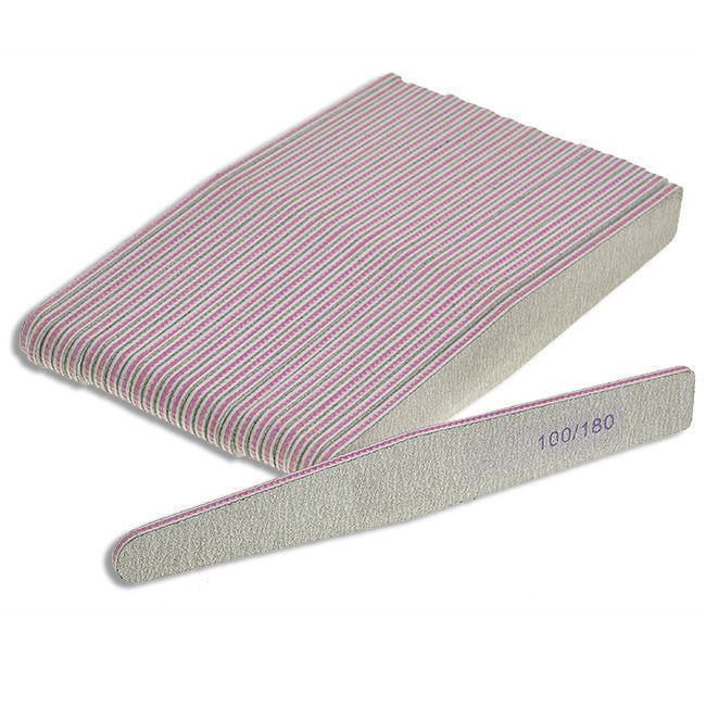 Nail Art Sanding File Buffer Acrylic Block Manicure Tips UV Gel Polisher 5pcs