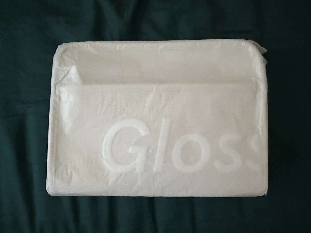 Glossier Limited Edition 2023 Snow White Beauty Bag Brand New