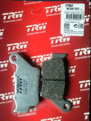 Honda FX 650 Vigor  SLR 650 Lucas TRW MCB 672 Bremsbeläge Bremsklötze hinten
