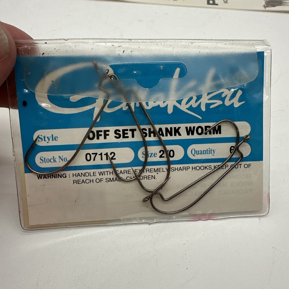 Grandpa’s Tacklebox Very Large Lot Of Various Sized Fishing Hooks