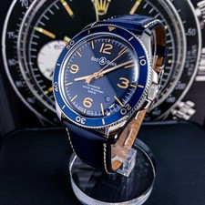 Bell & Ross BR V2-92 Aeronavale 41mm SS- Blue Dial - Strap BRV292-BU-G-ST/SCA 6