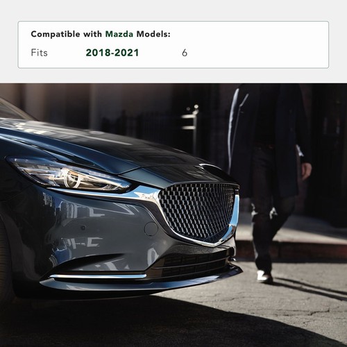 Front Right Passenger Chrome Plastic Grille Molding Trim for Mazda 6 2018-2021 - Picture 2 of 11