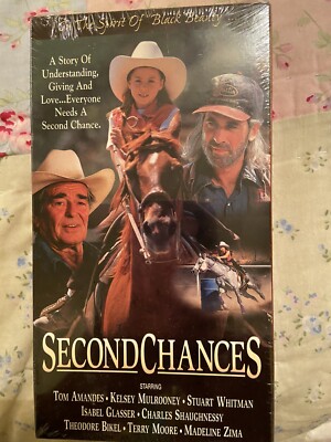 Second Chances VHS, 1999 Tom Amandes Kelsey Mulrooney Stuart Whitman New