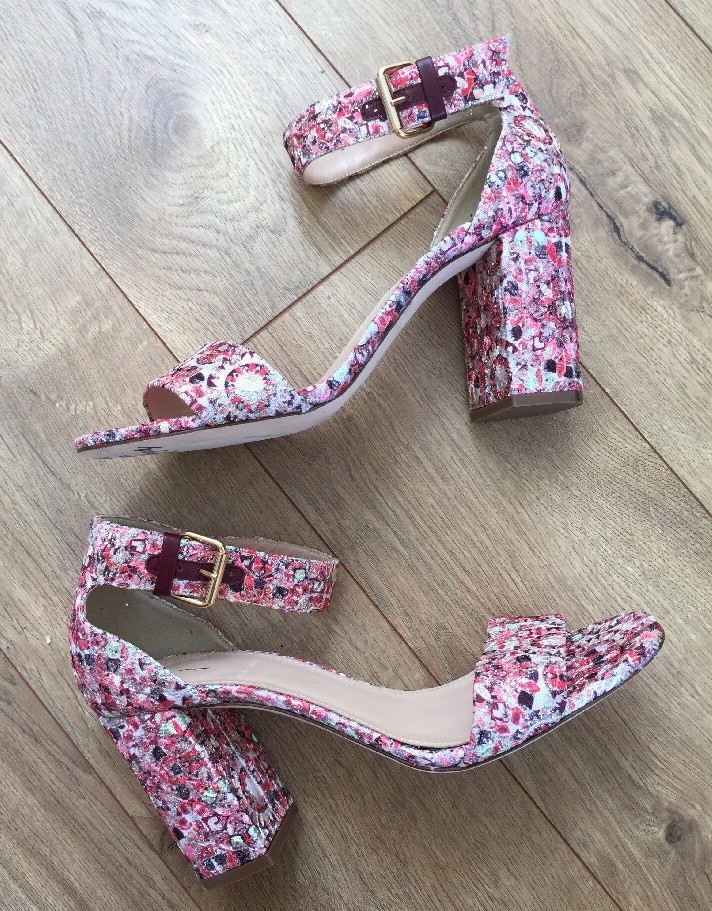 J CREW GLITTER MOSAIC STRAPPY HIGH HEELS SANDALS E7654 9.5 268 Coral Burgundy J CREW GLITTER GLITTER GLITTER MOSAIC STRAPPY HIGH HEELS SANDALS E7654 9.5 268 Coral Burgundy 5d223d