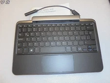 READ*** Dell XPS 10 Tablet Spanish Keyboard Docking Station B02 DTH56 TF27G