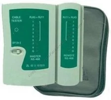 Wire Mapper/Mapping RJ45 Network/Ethernet Cat5e/Cat6 Cable/Cord Tester w/Pouch