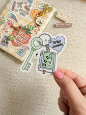 Thriller Mystery Book Stickers - Waterproof Vinyl Decals for Bookworms Clubs