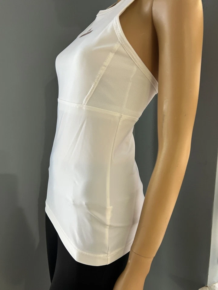 Camiseta sin mangas Adidas Stella McCartney Tenis Barricade Racerback Blanca Talla S XS 0 Foto 3 de 4