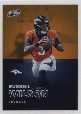 2022 Panini National Convention Orange 65/199 Russell Wilson #3 1d59