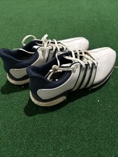 Adidas Boost Tour 360 Waterproof Golf Shoes Mens Size 8 White EVN 791001