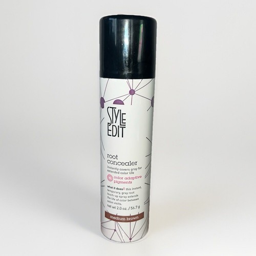 Style Edit Root Concealer Spray, Medium Brown - 2 oz. - Picture 1 of 2