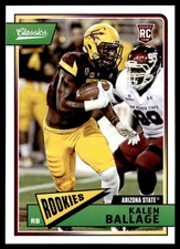 2018 Panini Classics Kalen Ballage Rookie Miami Dolphins #251